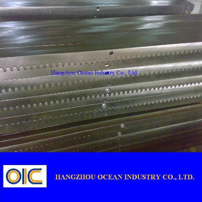 Steel Sliding Gate Gear Rack Silver Module M4 Corrosion Resistant Finish Providing Long Term Reliability and Performance поставщик