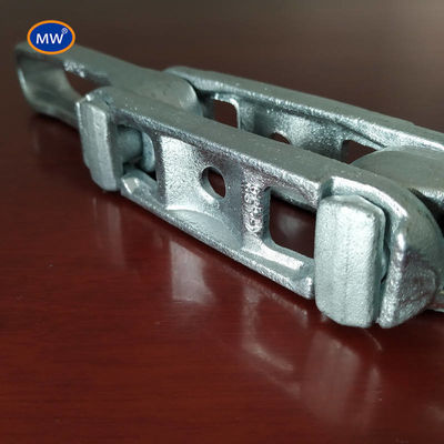 Pin Diameter 0.75 Inch Drop Forged Rivetless Chain High Strength Link Length 25 Inches Durable Industrial Conveyor Chain поставщик